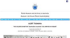 Desktop Screenshot of polishmuseumarchives.org.au